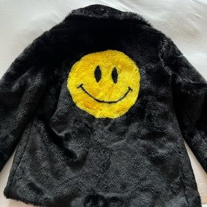 Delias faux fur coat dollzkill